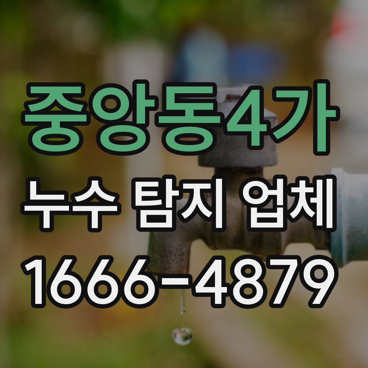 중앙동4가 누수 탐지 업체