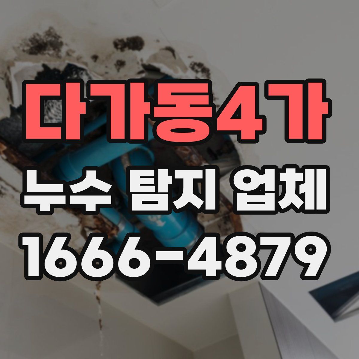 다가동4가 누수 탐지 업체