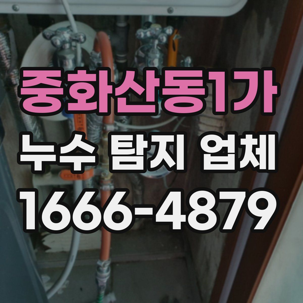 중화산동1가 누수 탐지 업체