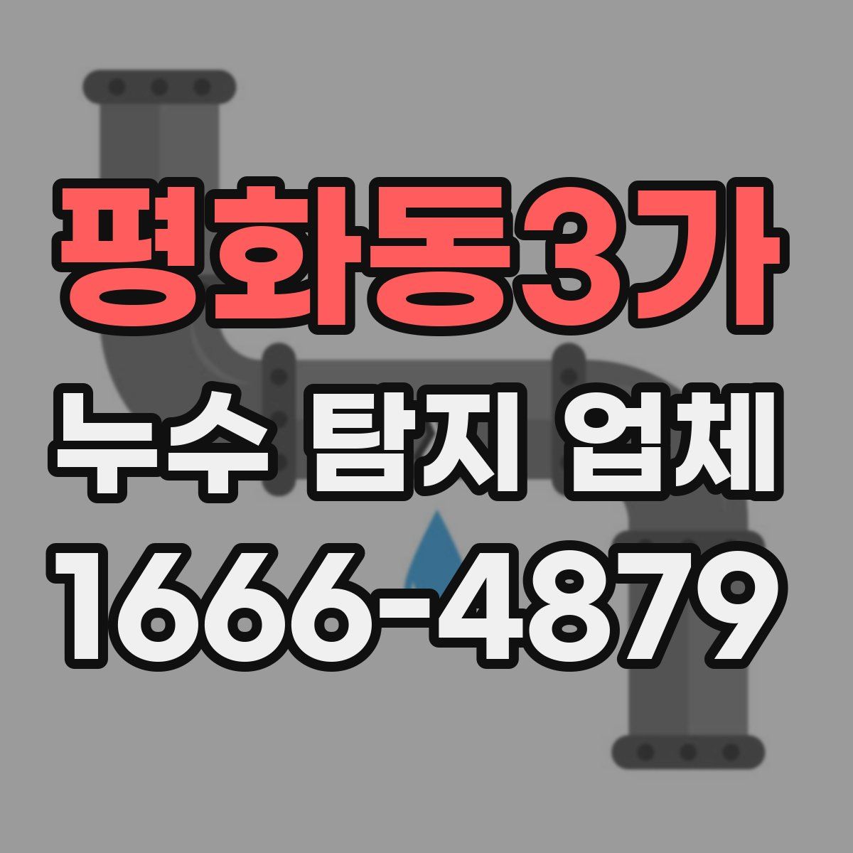 평화동3가 누수 탐지 업체