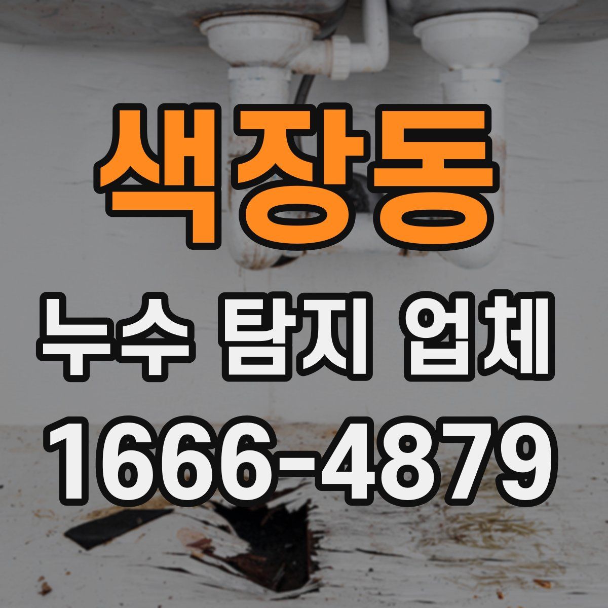 색장동 누수 탐지 업체