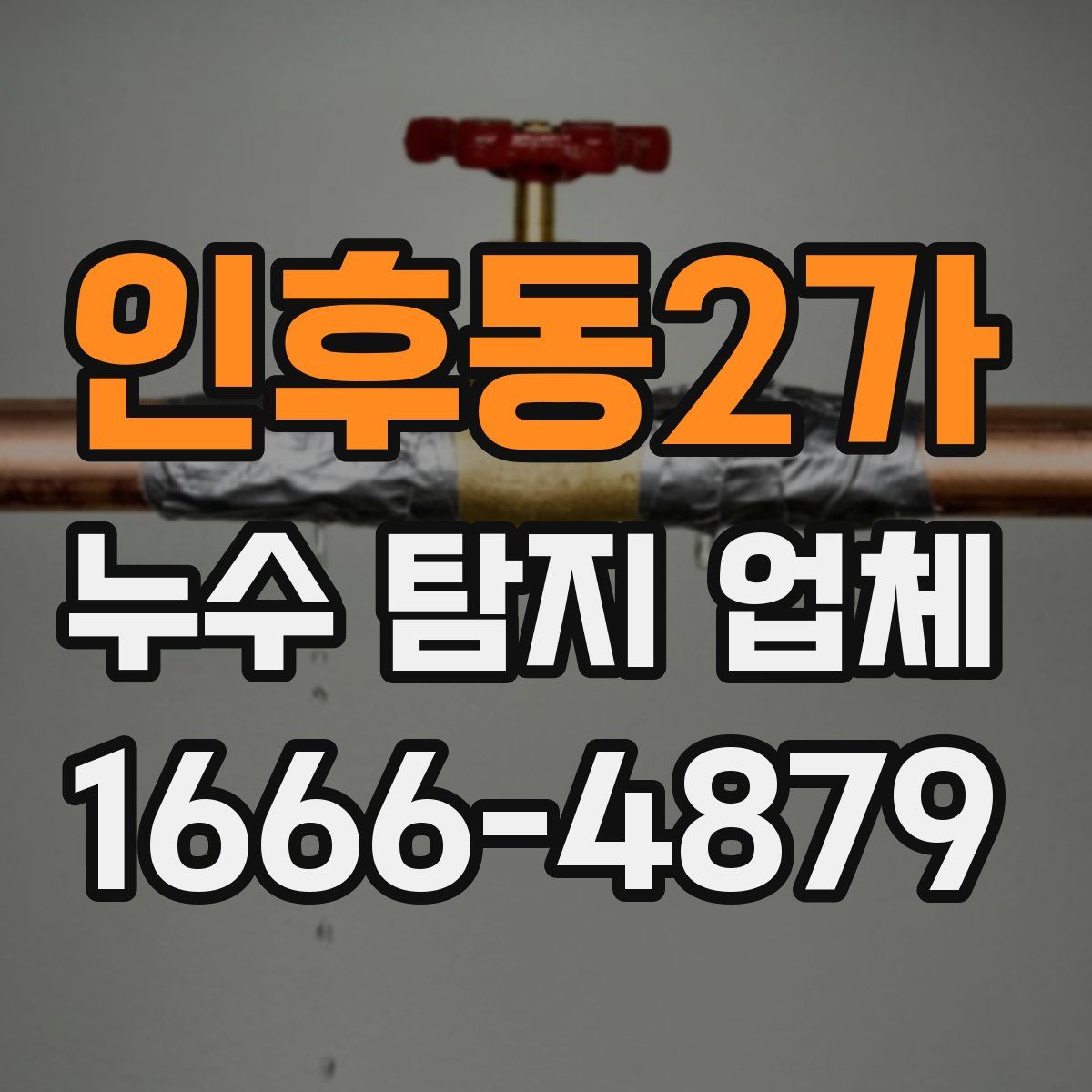 인후동2가 누수 탐지 업체