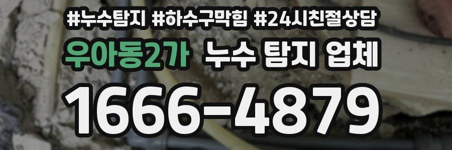 우아동2가 누수 탐지 업체