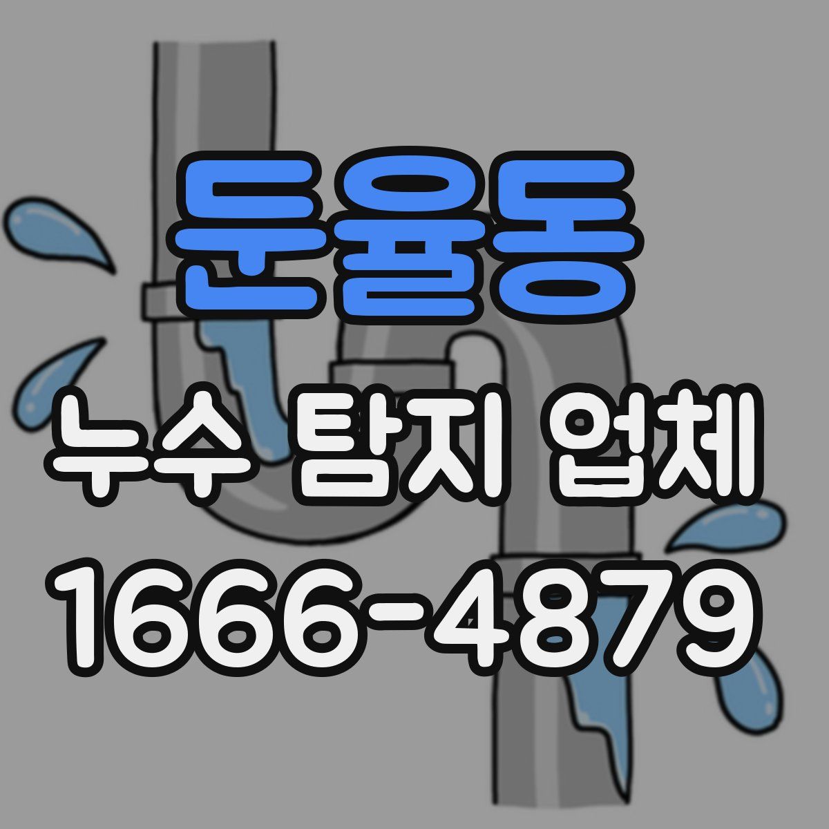 둔율동 누수 탐지 업체