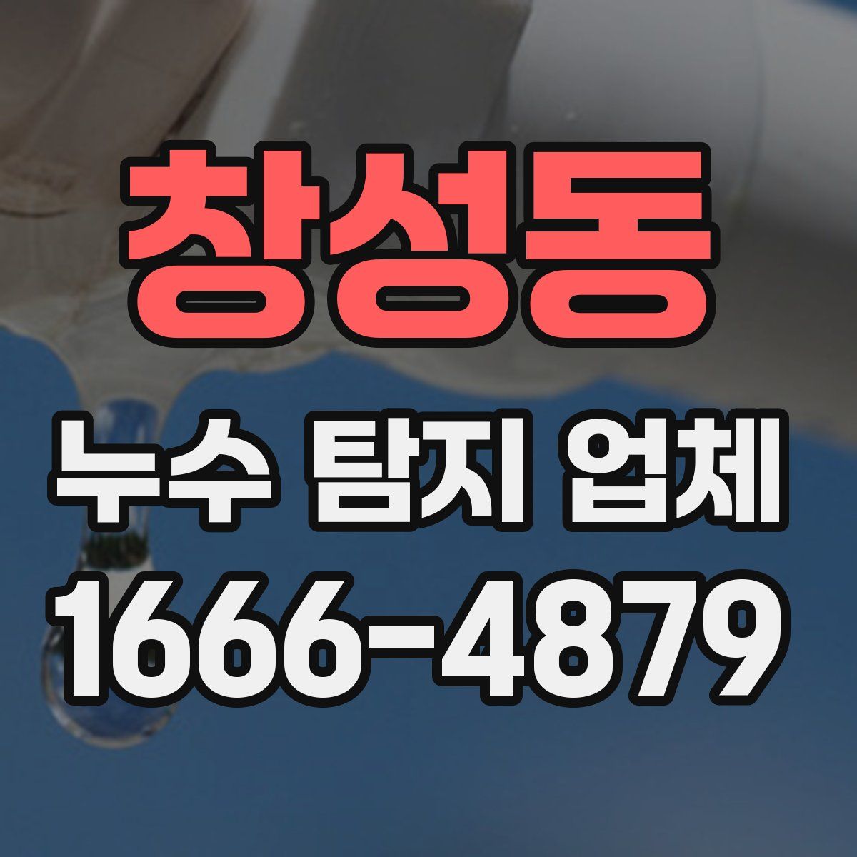 창성동 누수 탐지 업체