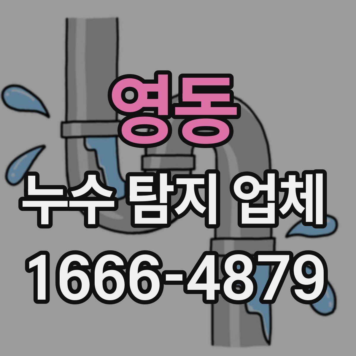 영동 누수 탐지 업체