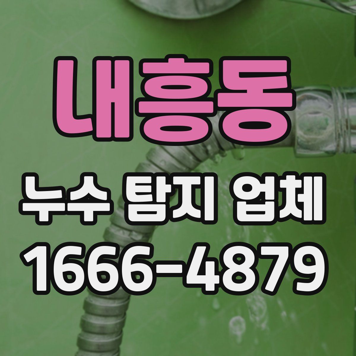 내흥동 누수 탐지 업체
