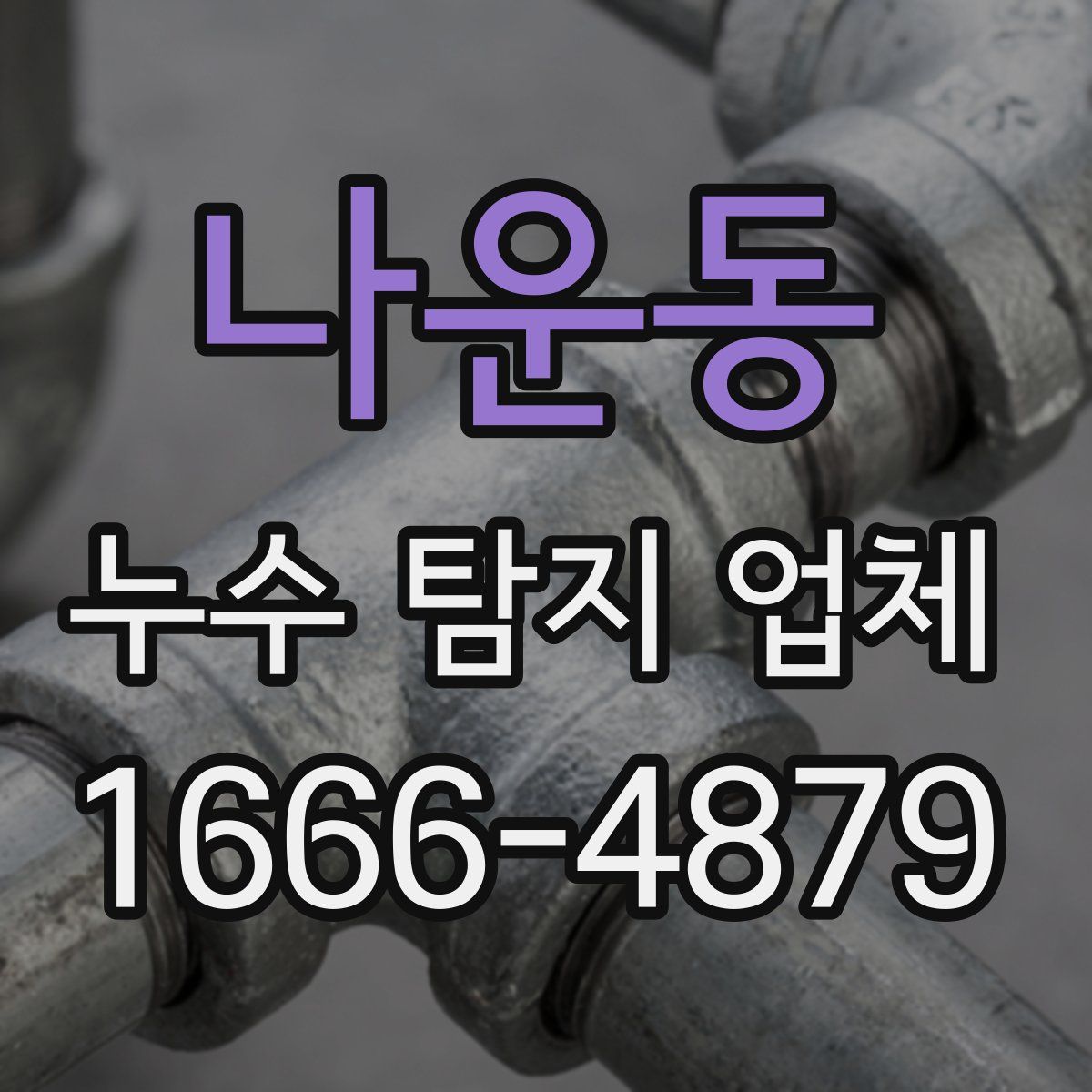 나운동 누수 탐지 업체