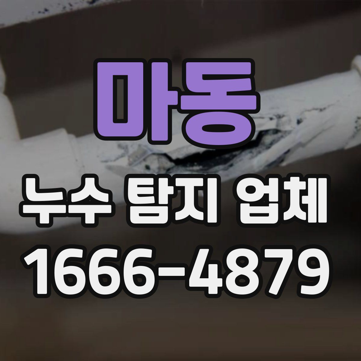 마동 누수 탐지 업체