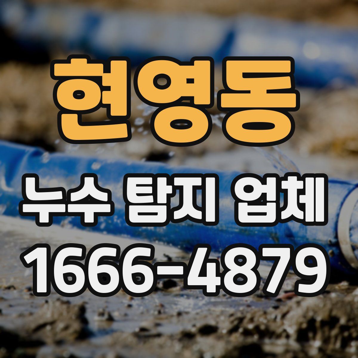 현영동 누수 탐지 업체