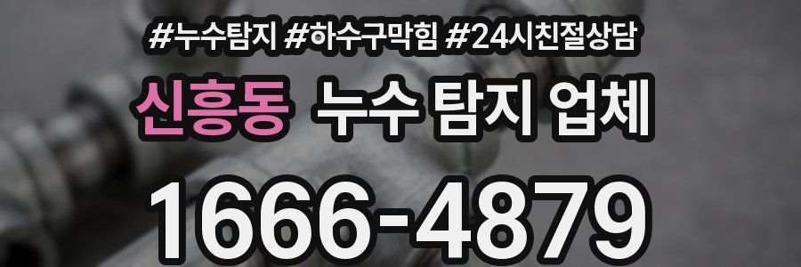 신흥동 누수 탐지 업체