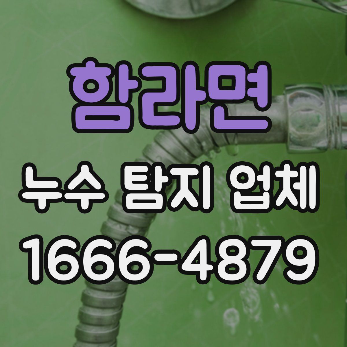 함라면 누수 탐지 업체