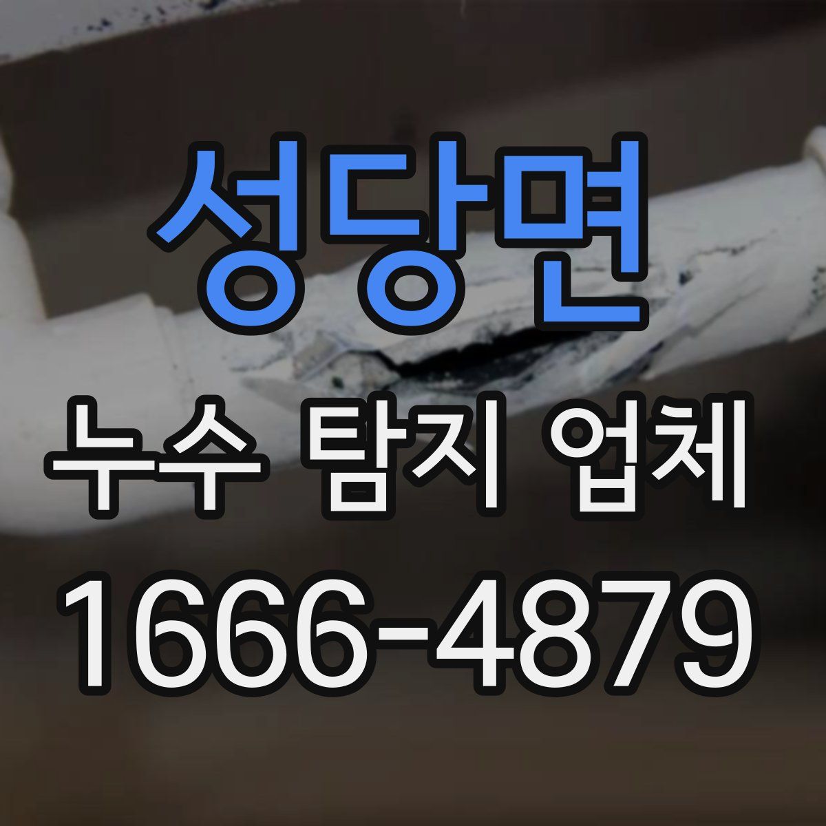 성당면 누수 탐지 업체
