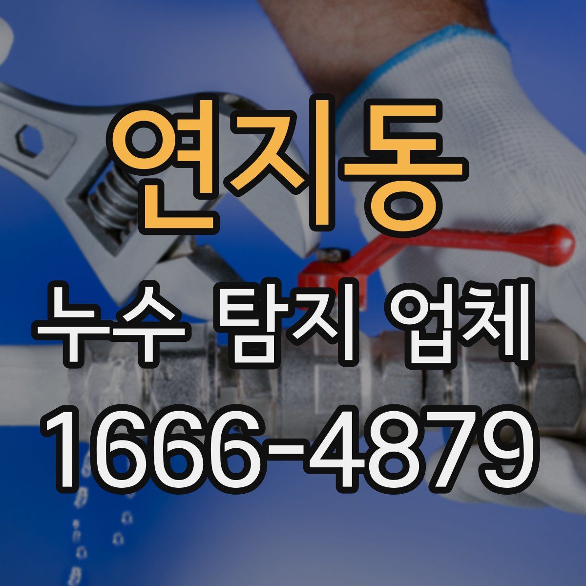 연지동 누수 탐지 업체