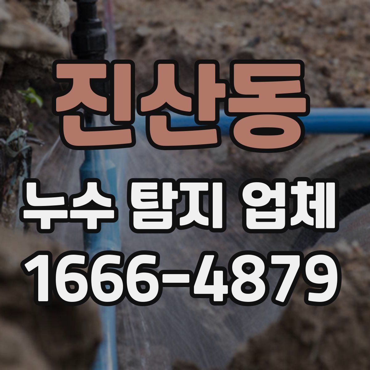 진산동 누수 탐지 업체