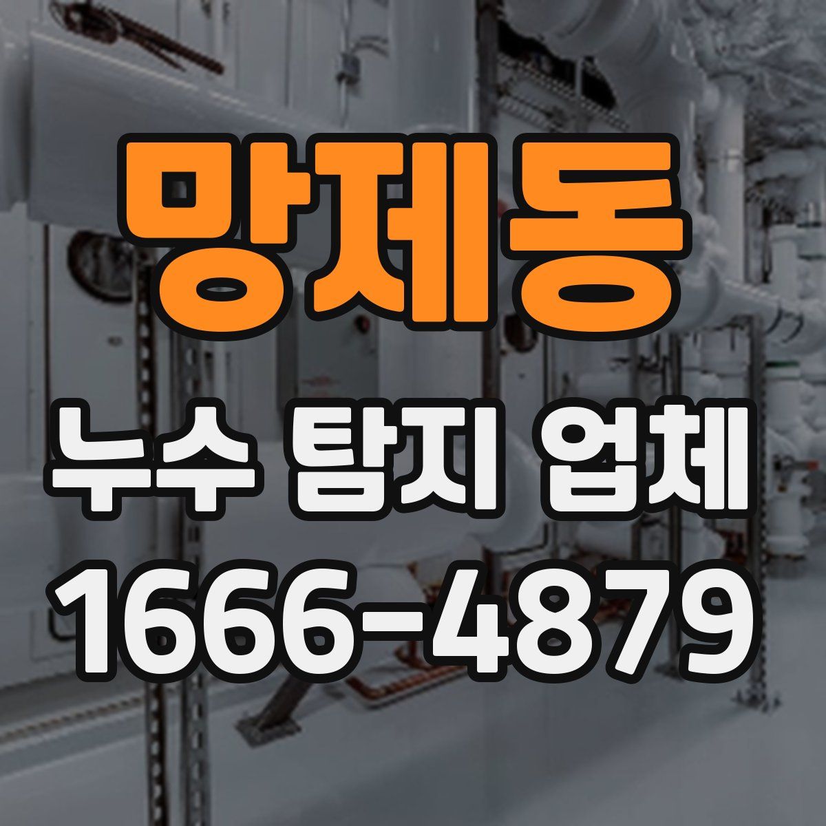 망제동 누수 탐지 업체
