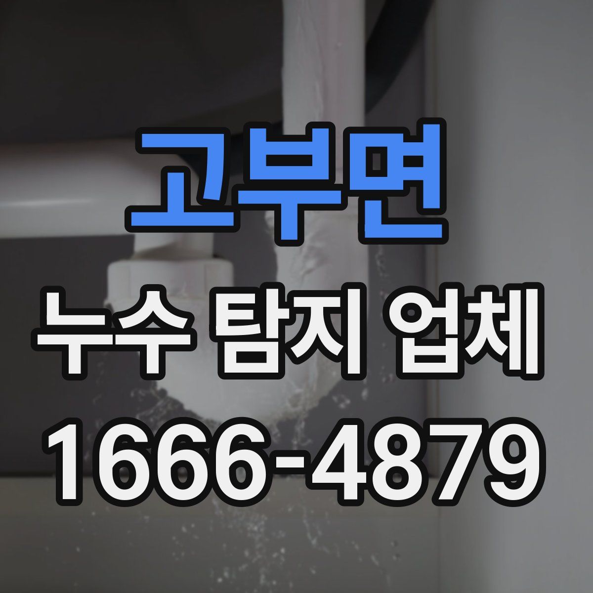 고부면 누수 탐지 업체