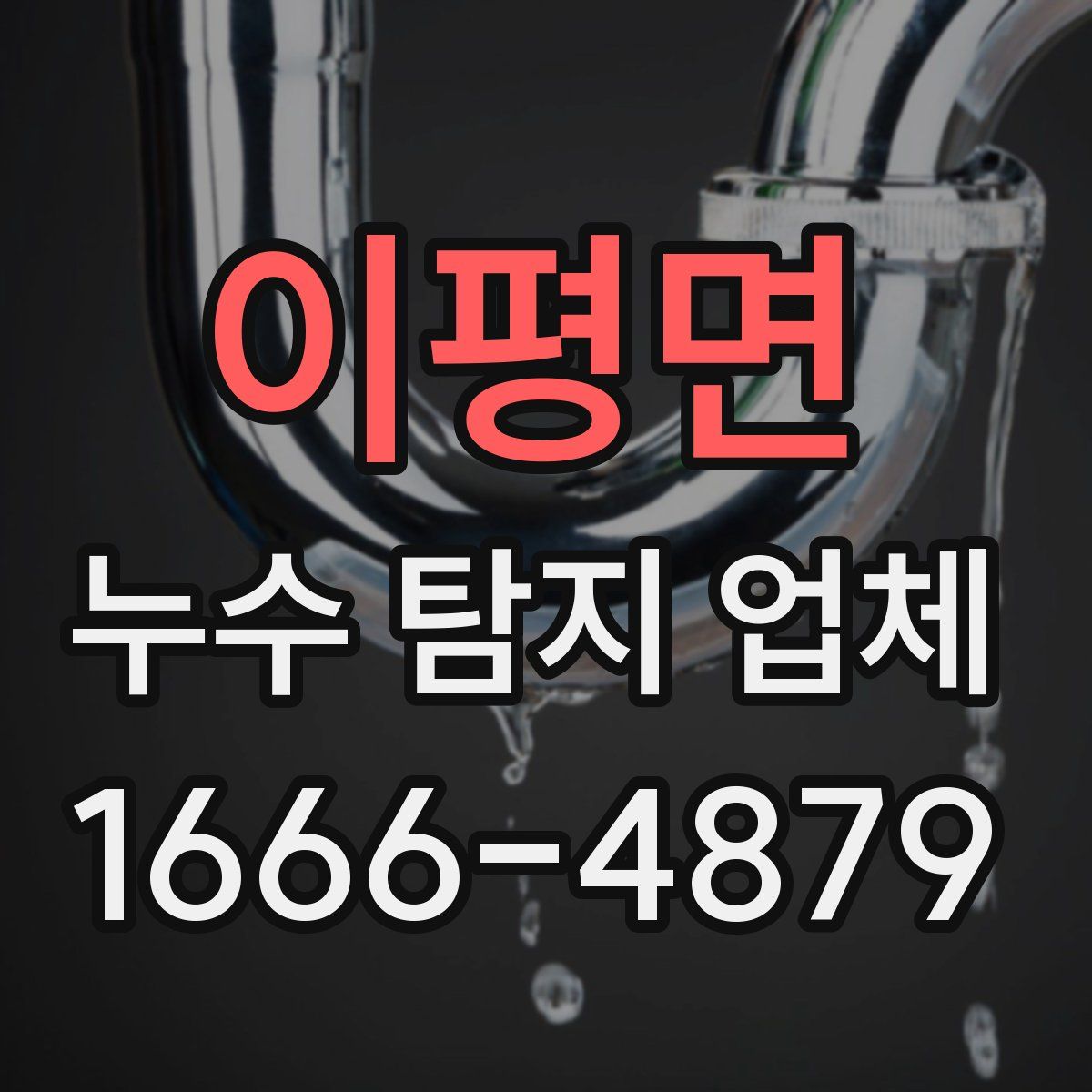 이평면 누수 탐지 업체