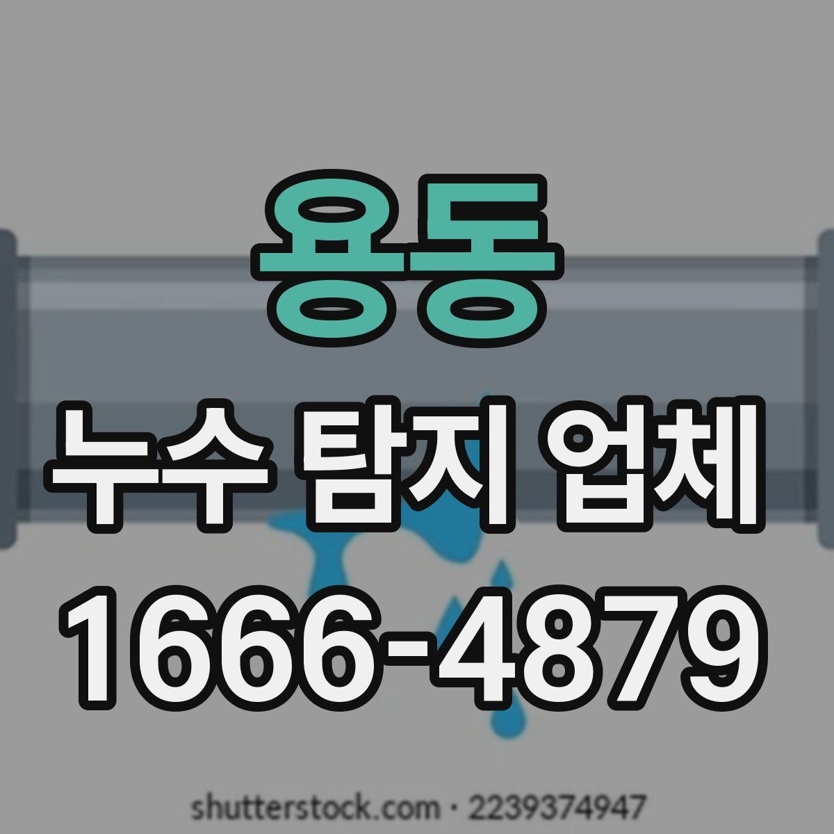 용동 누수 탐지 업체