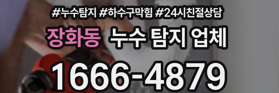 장화동 누수 탐지 업체