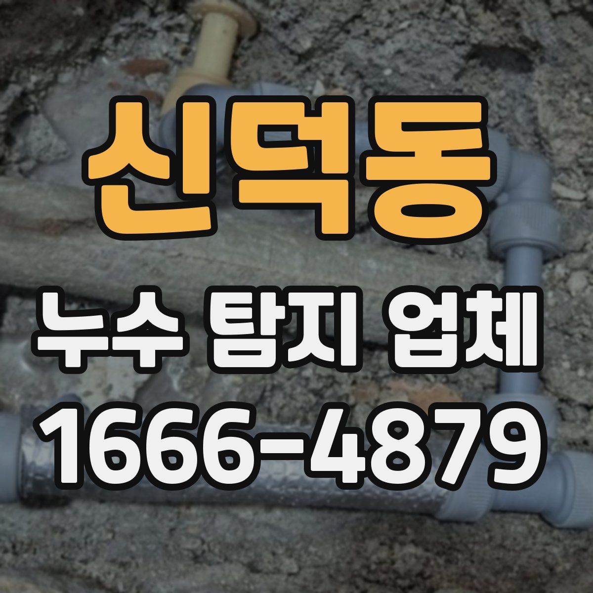 신덕동 누수 탐지 업체