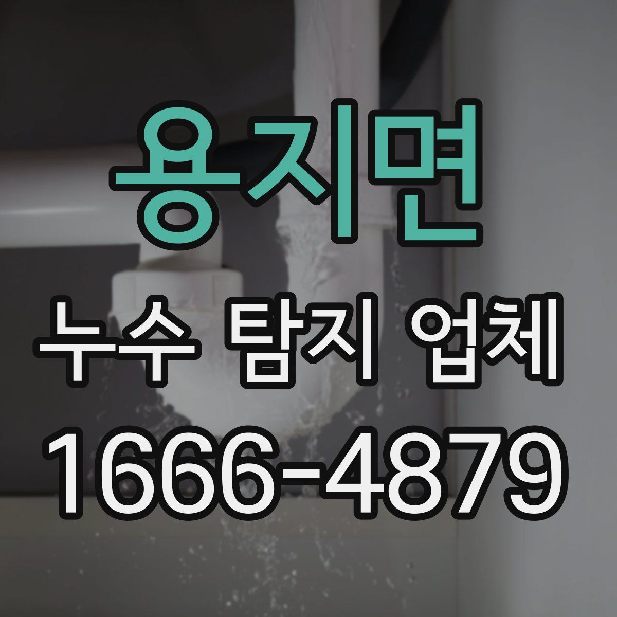용지면 누수 탐지 업체