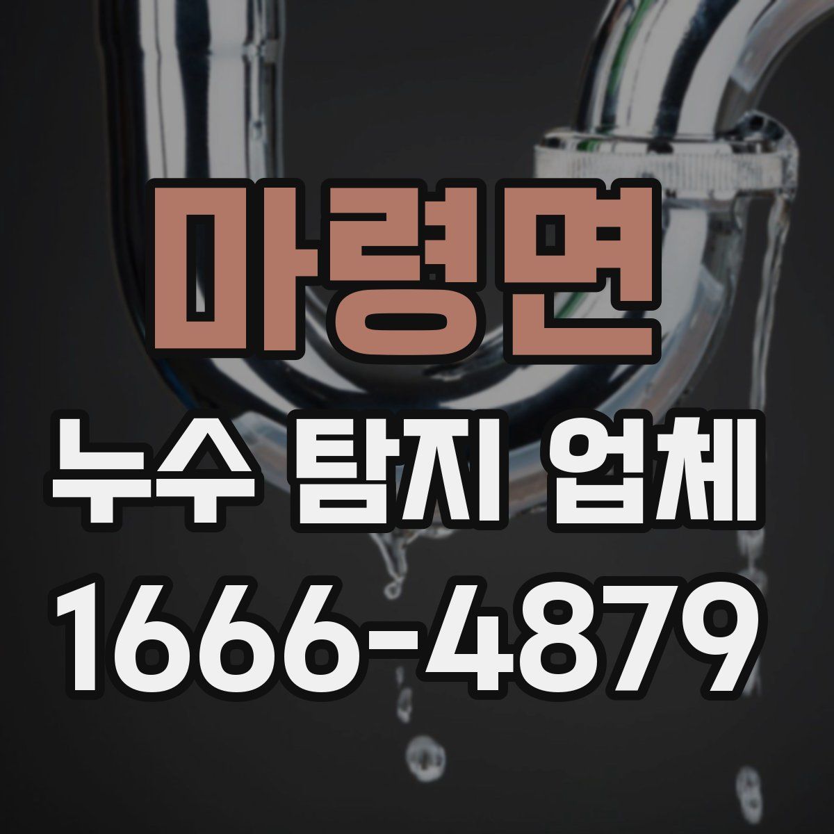 마령면 누수 탐지 업체