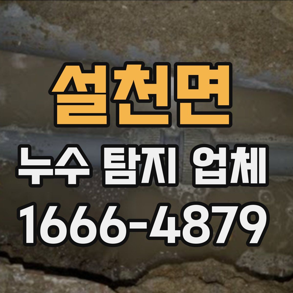 설천면 누수 탐지 업체