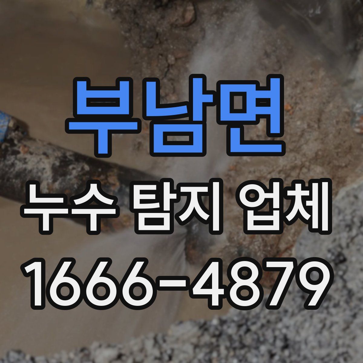 부남면 누수 탐지 업체