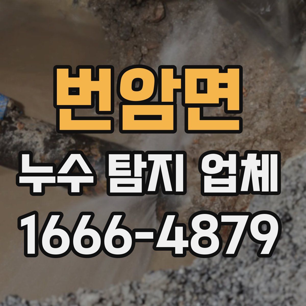 번암면 누수 탐지 업체