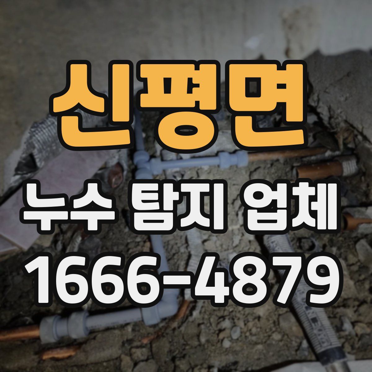 신평면 누수 탐지 업체