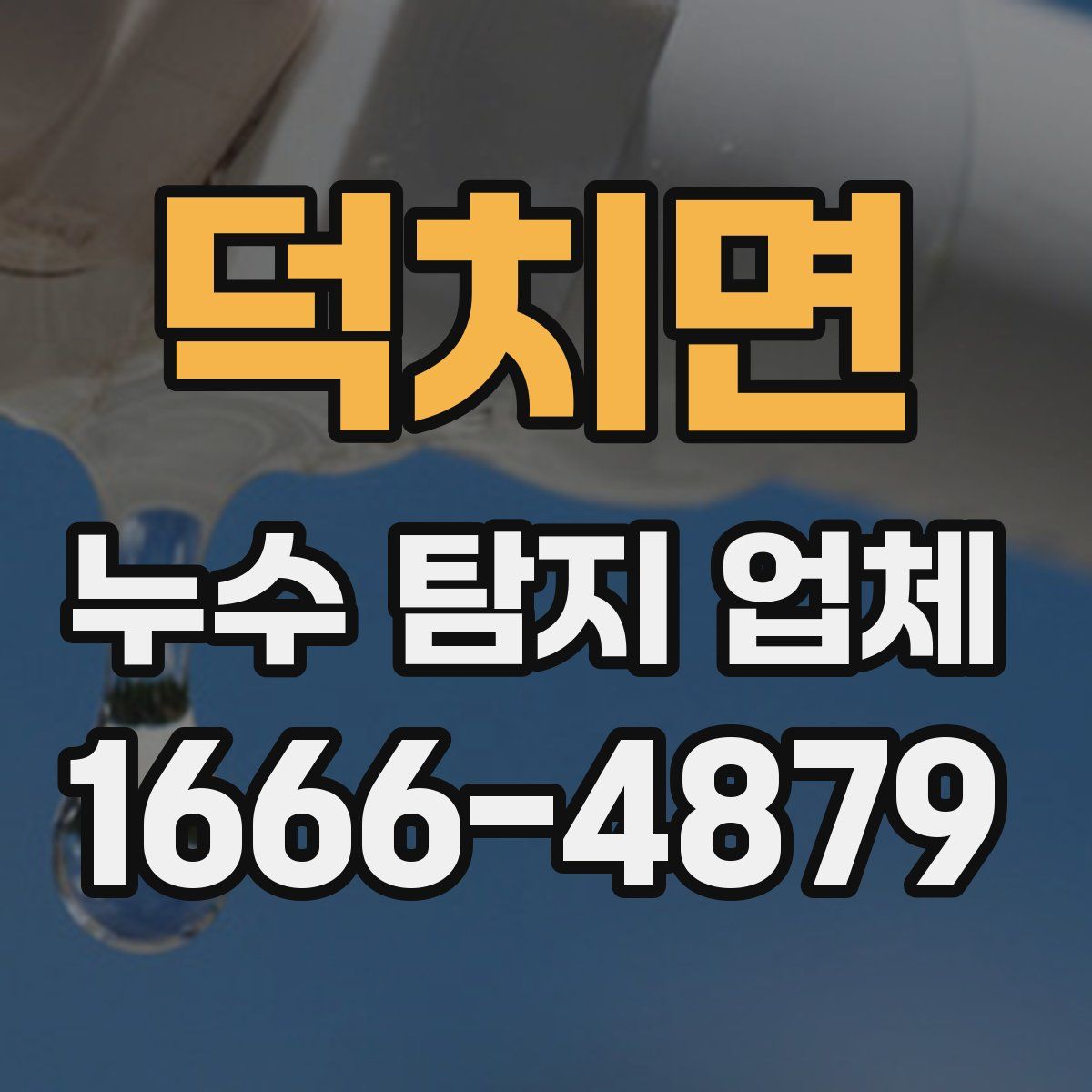 덕치면 누수 탐지 업체
