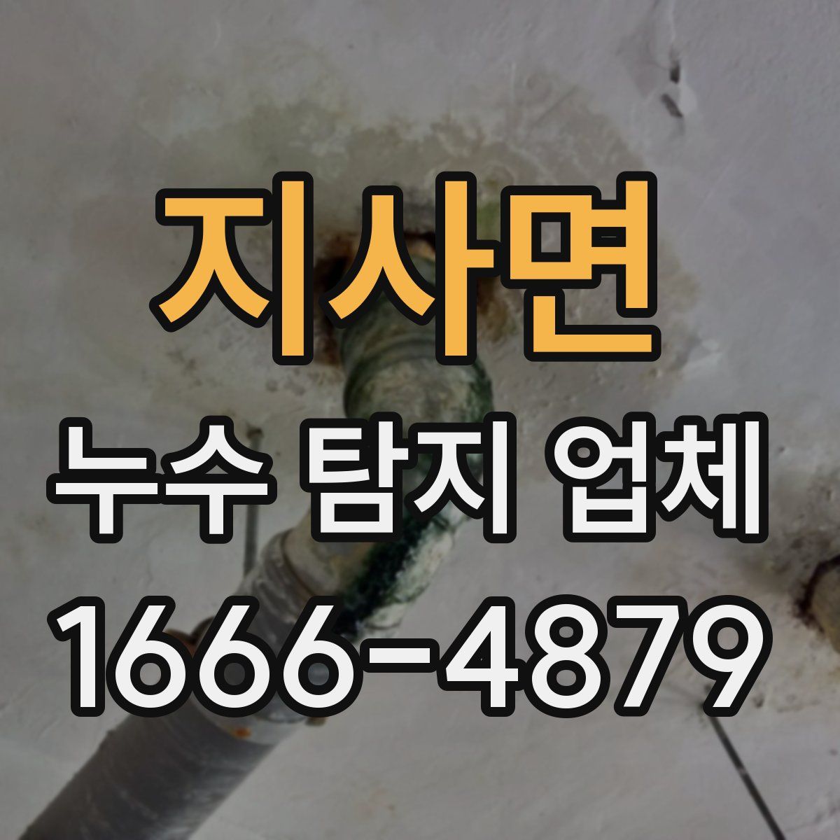 지사면 누수 탐지 업체