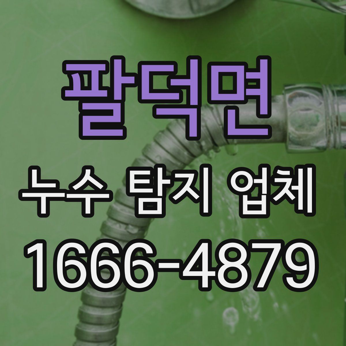 팔덕면 누수 탐지 업체