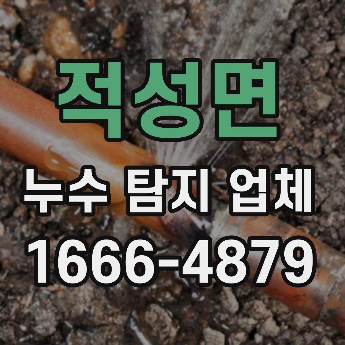 적성면 누수 탐지 업체