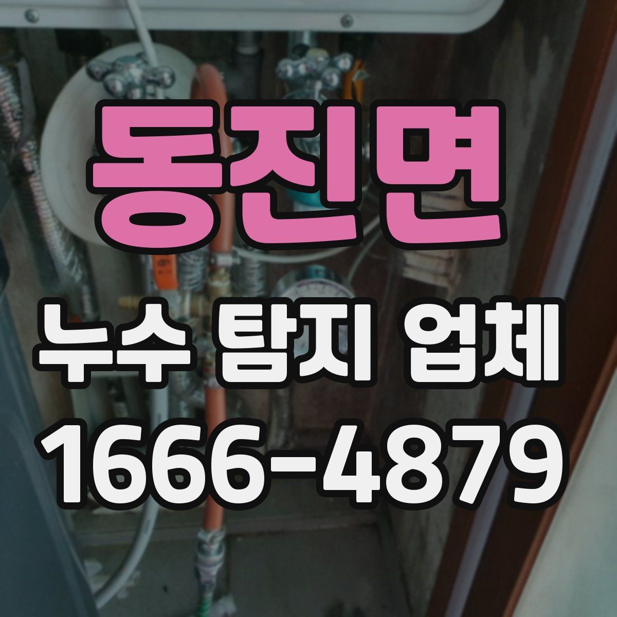 동진면 누수 탐지 업체