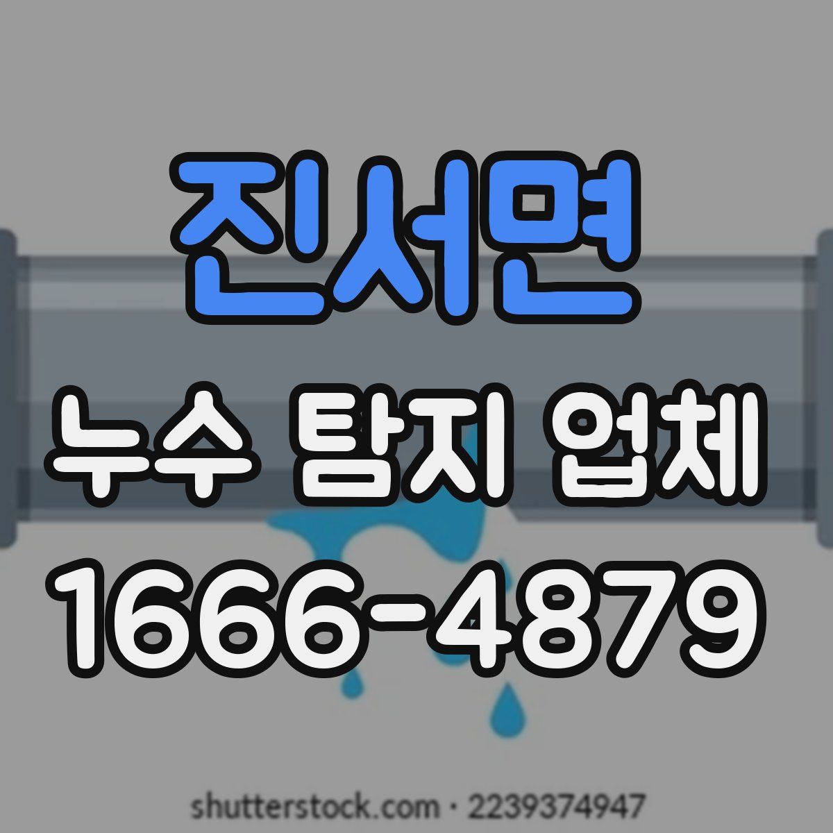 진서면 누수 탐지 업체