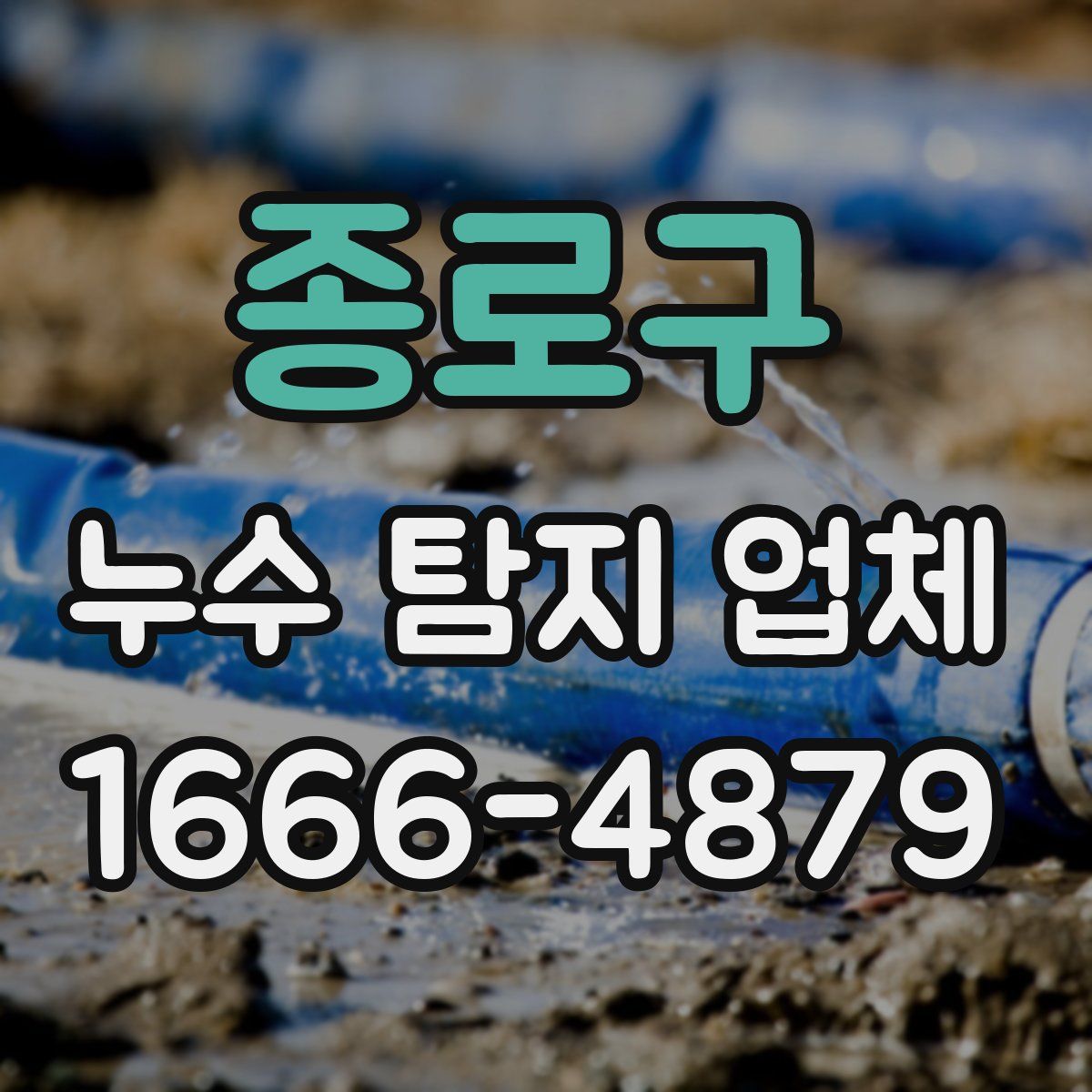 종로구 누수 탐지 업체