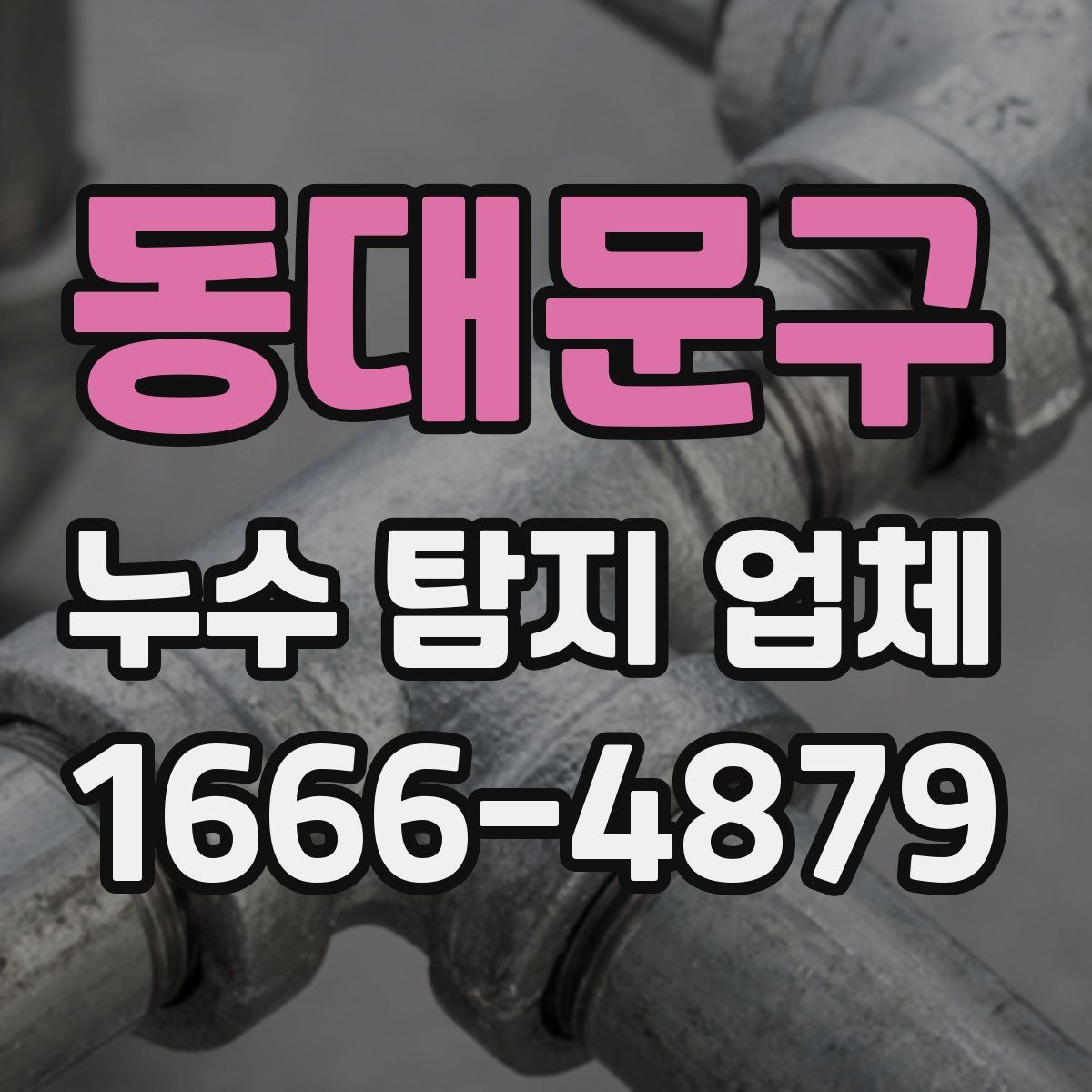 동대문구 누수 탐지 업체