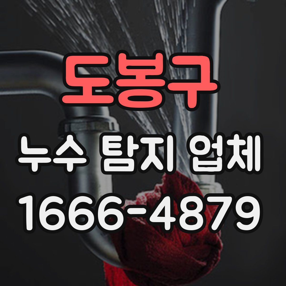 도봉구 누수 탐지 업체