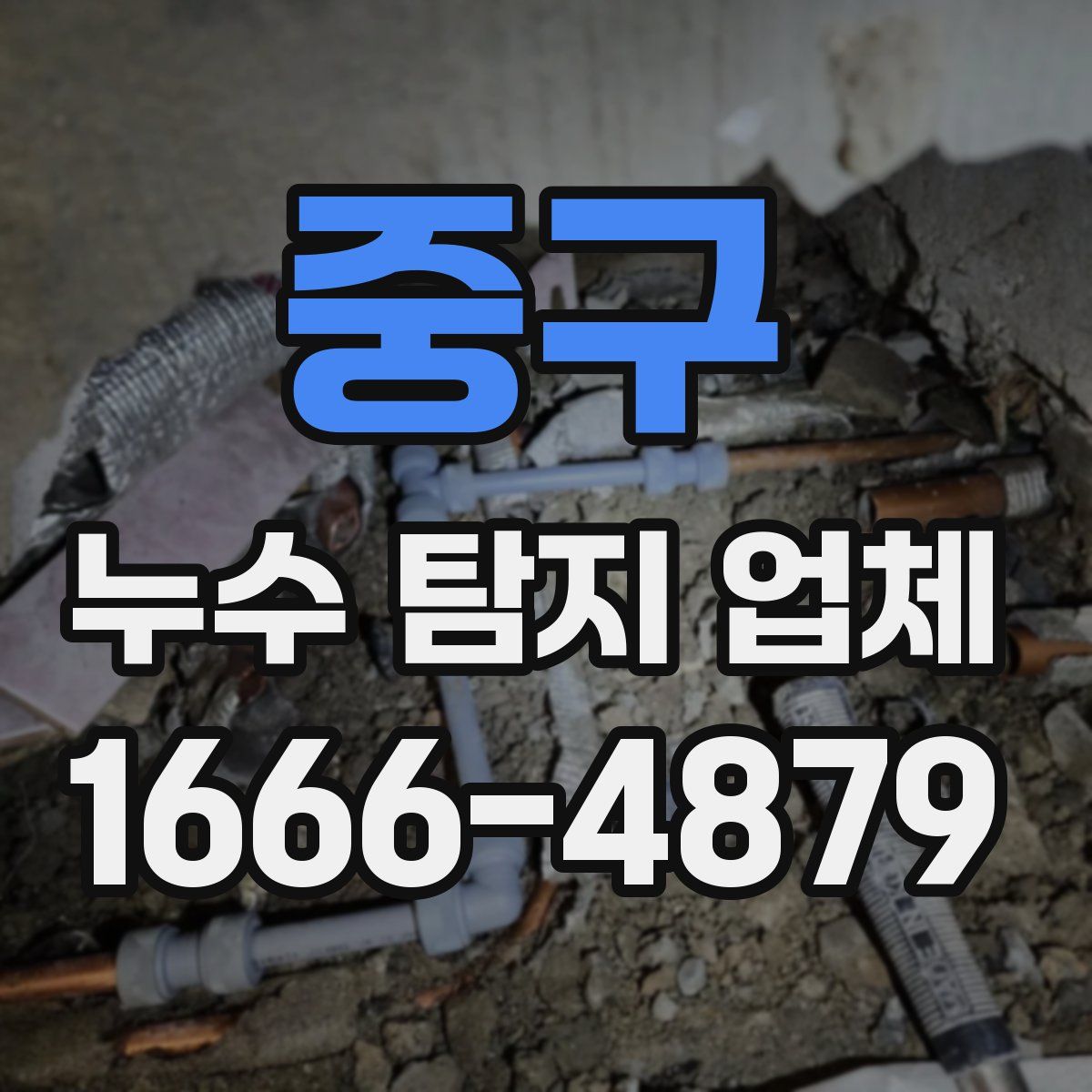 중구 누수 탐지 업체