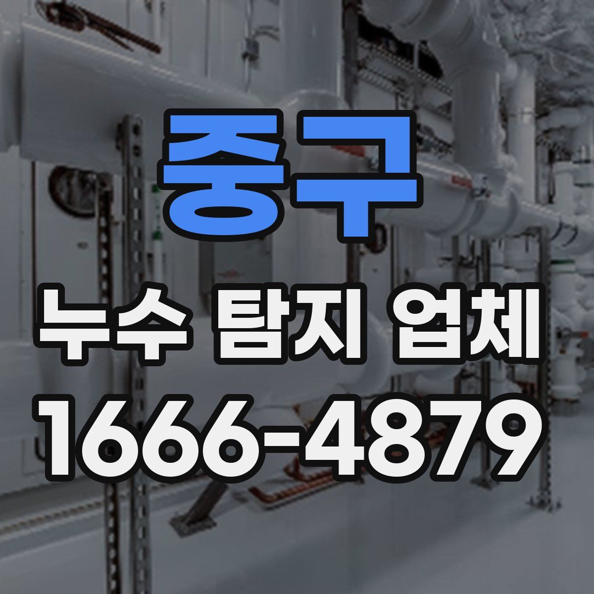 중구 누수 탐지 업체