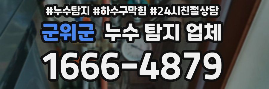 군위군 누수 탐지 업체