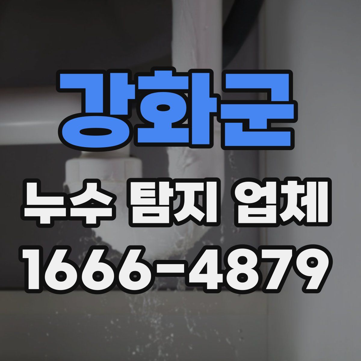 강화군 누수 탐지 업체