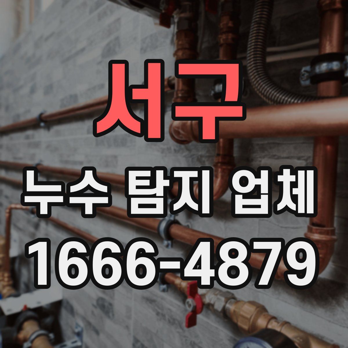 서구 누수 탐지 업체