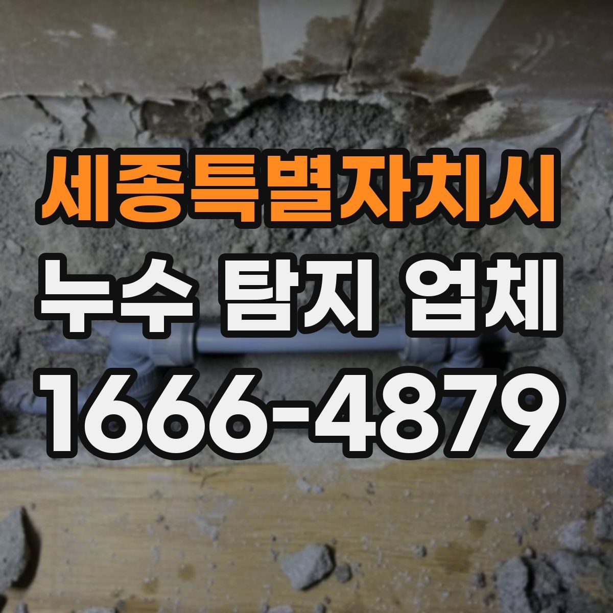 세종특별자치시 누수 탐지 업체