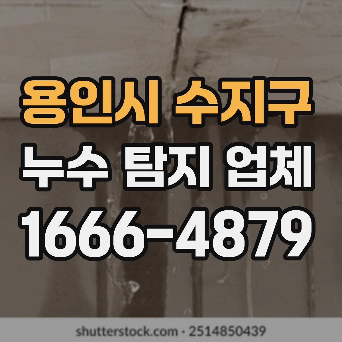 용인시 수지구 누수 탐지 업체