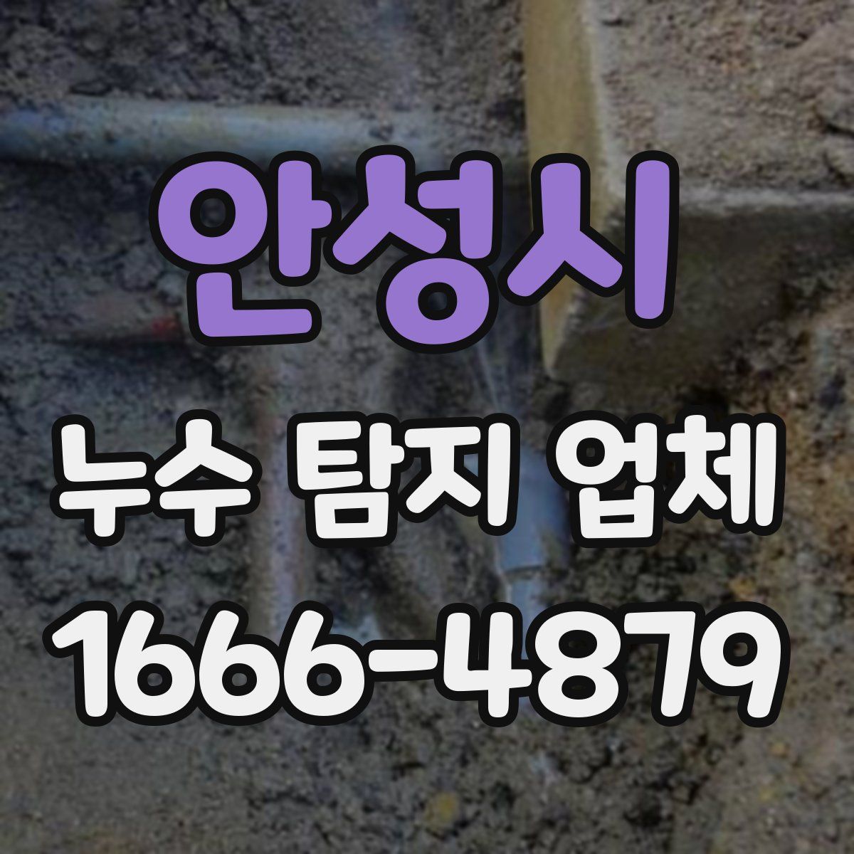 안성시 누수 탐지 업체