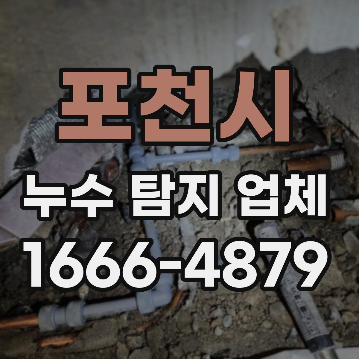 포천시 누수 탐지 업체