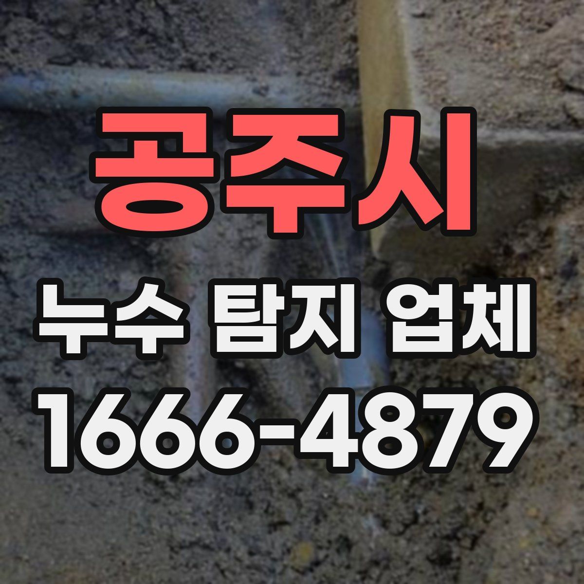 공주시 누수 탐지 업체